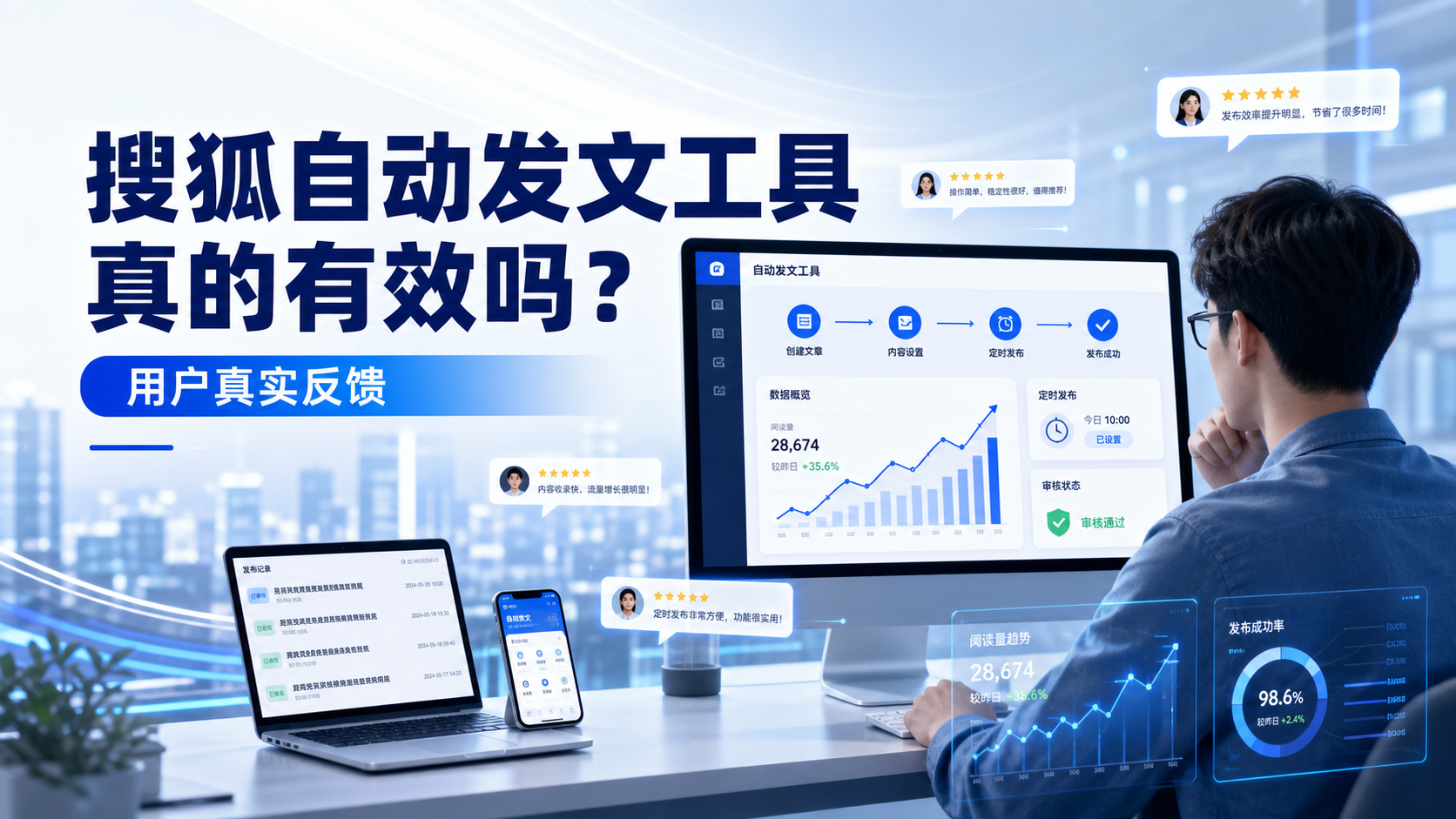 搜狐自动发文工具真的有效吗？巴音郭楞用户的真实反馈